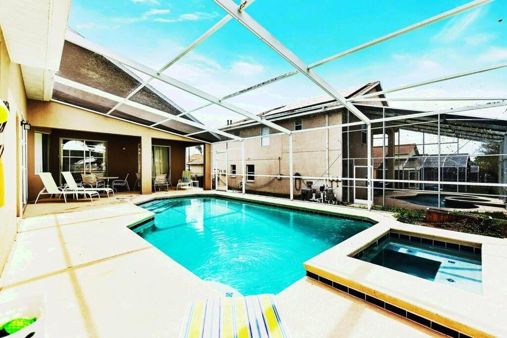Spacious Disney Themed 5Bed Villa! Private Heated Enclosed Pool/Spa/Bbq! ดาเวนพอร์ต ภายนอก รูปภาพ