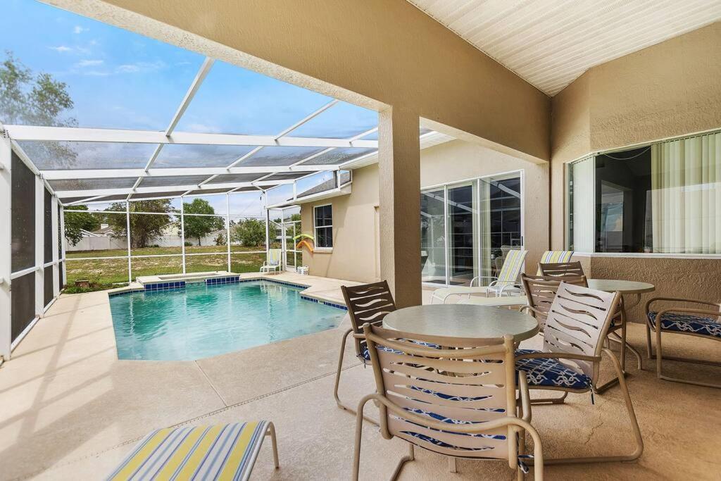 Spacious Disney Themed 5Bed Villa! Private Heated Enclosed Pool/Spa/Bbq! ดาเวนพอร์ต ภายนอก รูปภาพ